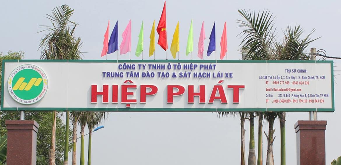 trung tâm đào tạo lái xe quận tân phú