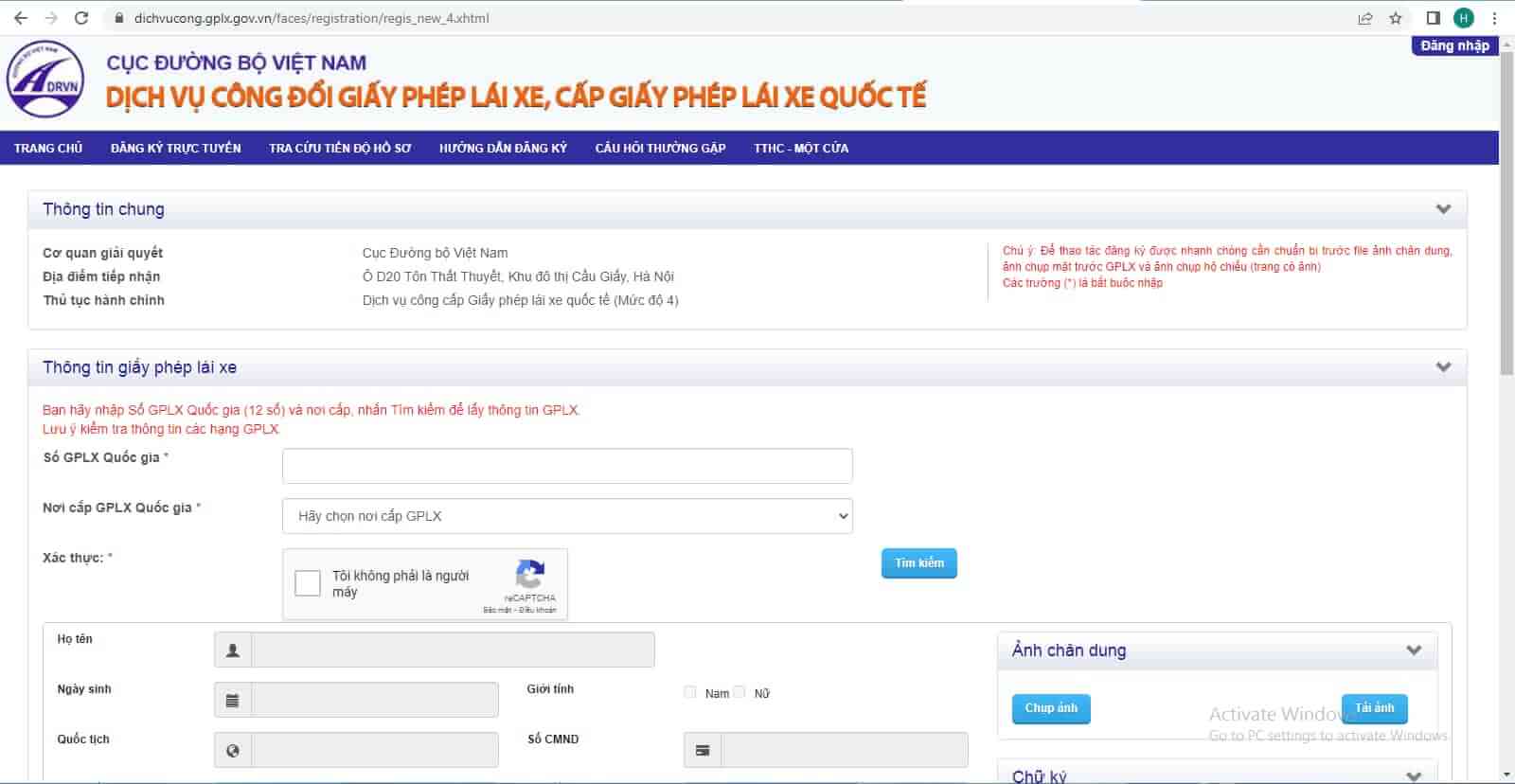 đổi bằng lái xe quốc tế online như thế nào