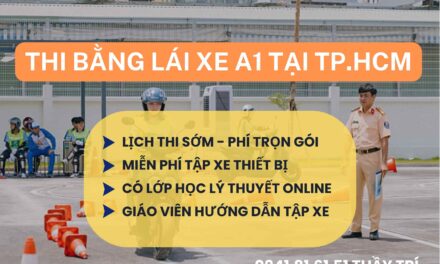 KHOÁ HỌC BẰNG LÁI XE MÁY UY TÍN TẠI TPHCM