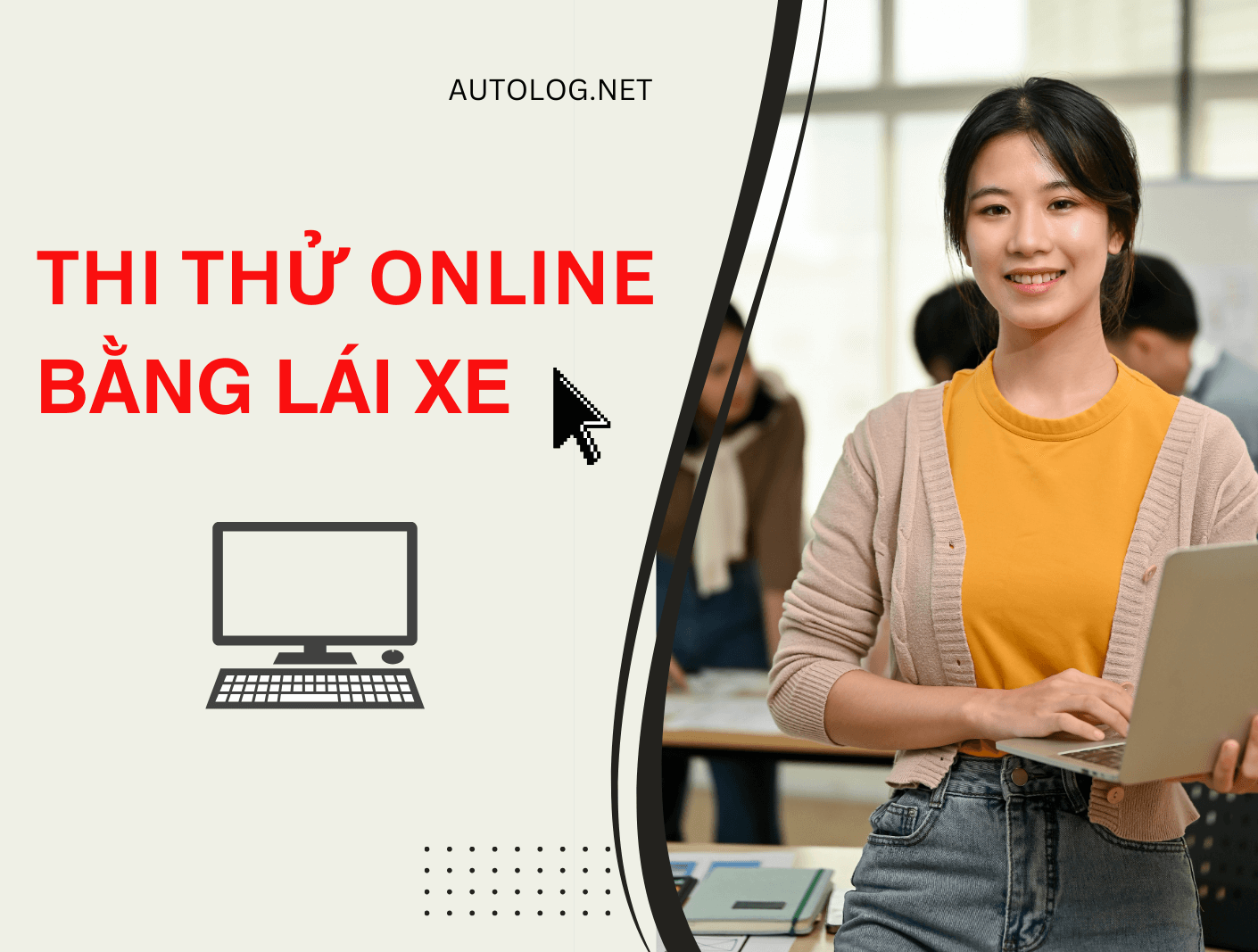 Thi thử lý thuyết lái xe hạng E