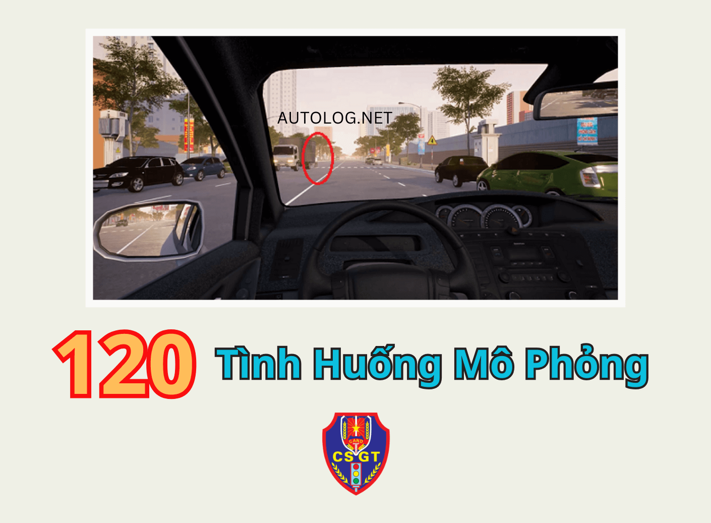 Thi thử bằng lái xe ô tô 2025