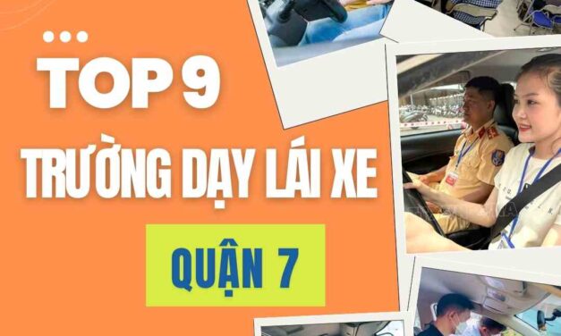 Danh Sách Các Trung Tâm Đào Tạo Lái Xe Quận 7